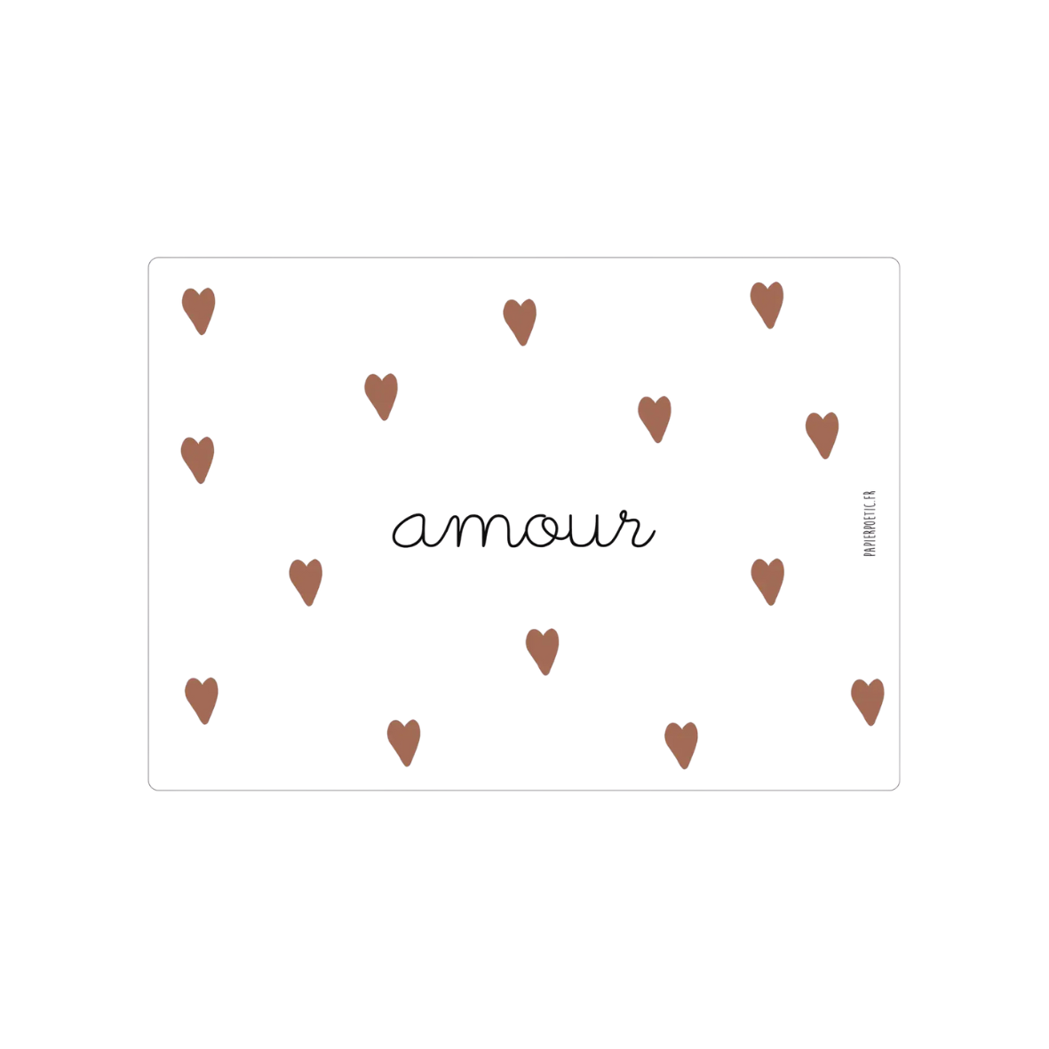 Carte Postale "Cœur D’amour”