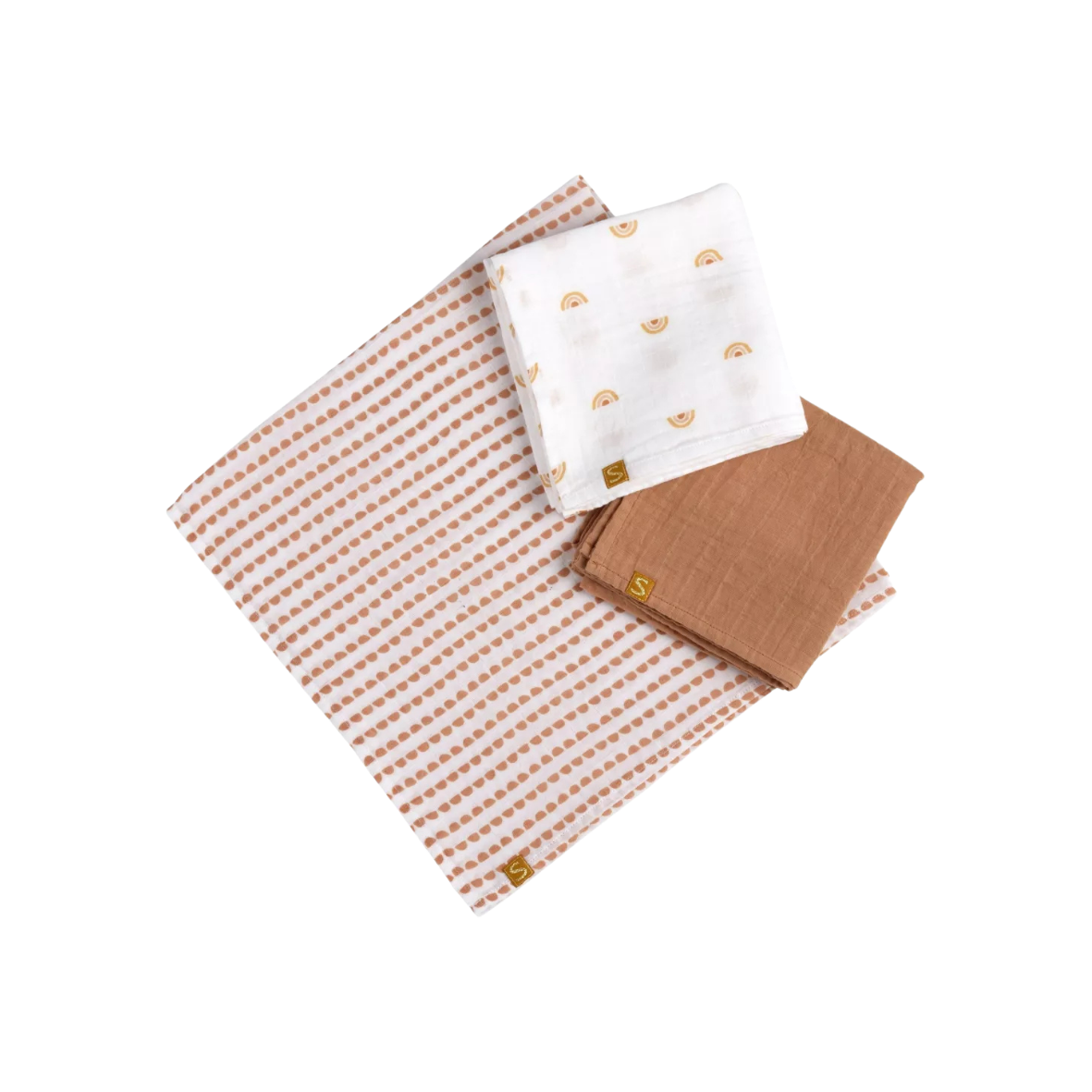 Lot de 3 langes - "Sunlight"
