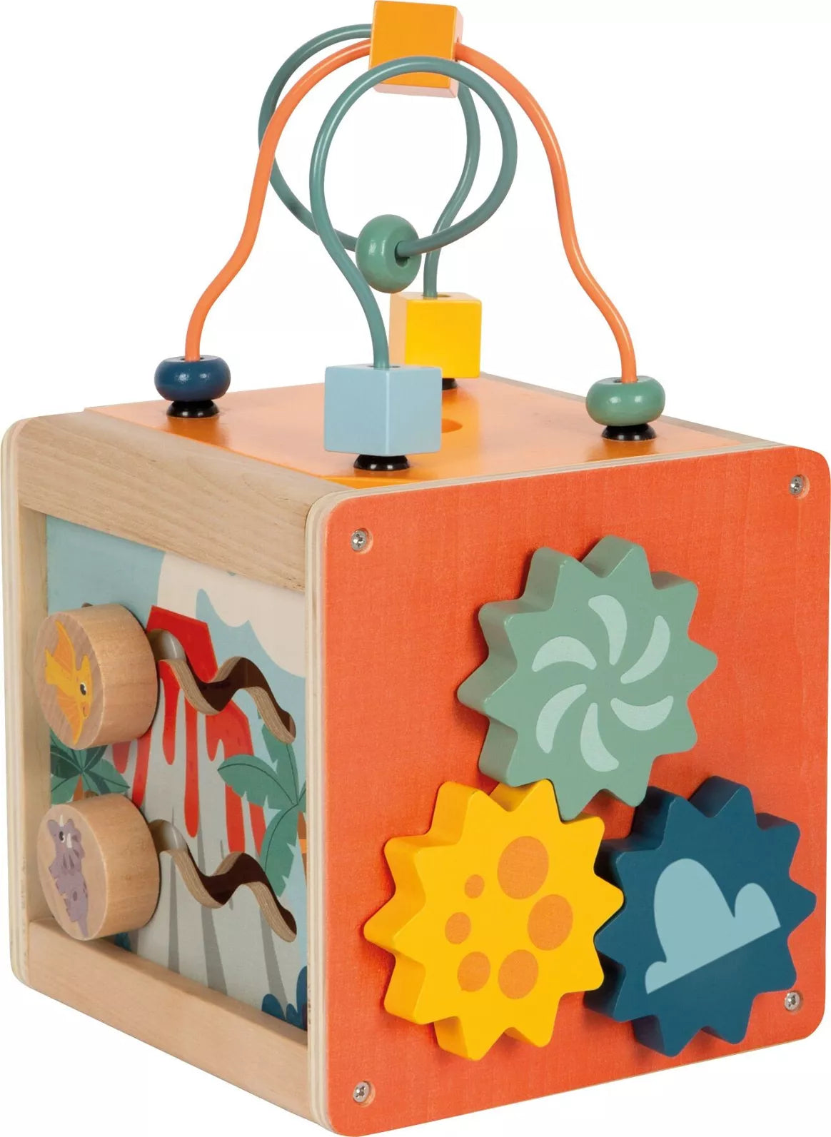 Cube de motricité - "Dino" 5 jeux interactifs