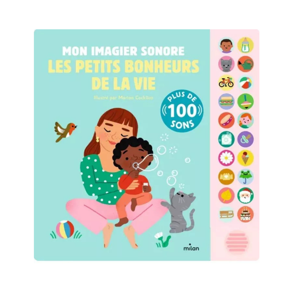 Livre - "Mon imagier sonore les petits bonheurs de la vie"