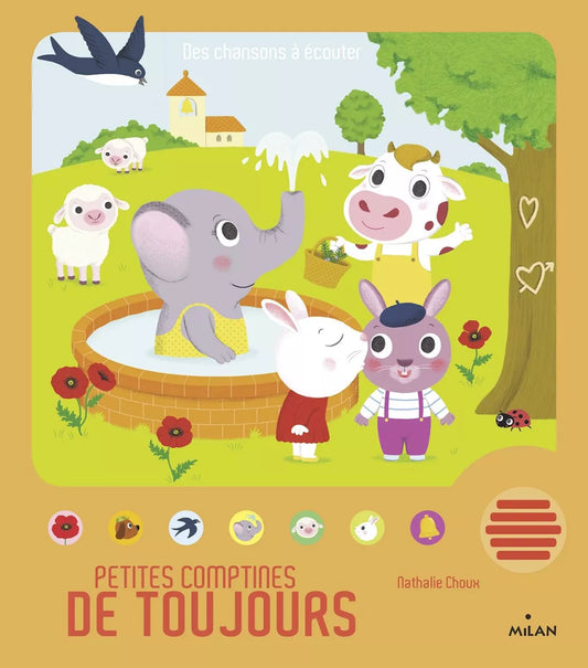 Livre sonore – 7 comptines à écouter