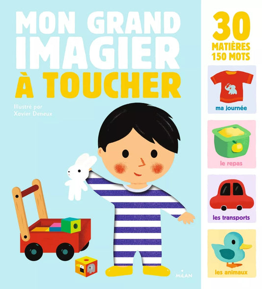 Livre - "Mon grand imagier à toucher"