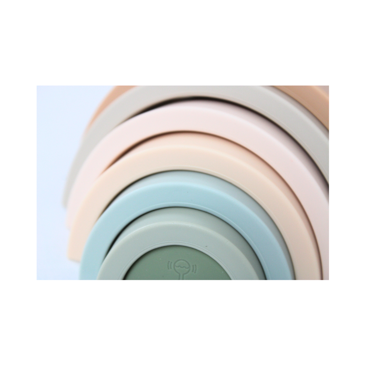 Arc-en-ciel en silicone