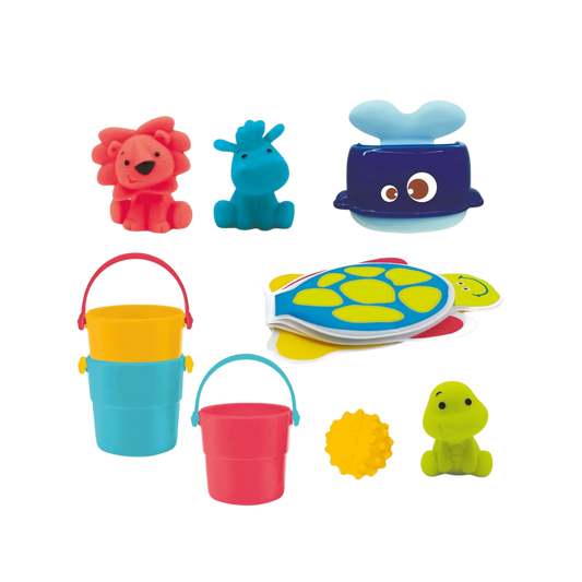 Valisette de Bain avec Jouets d’Eau